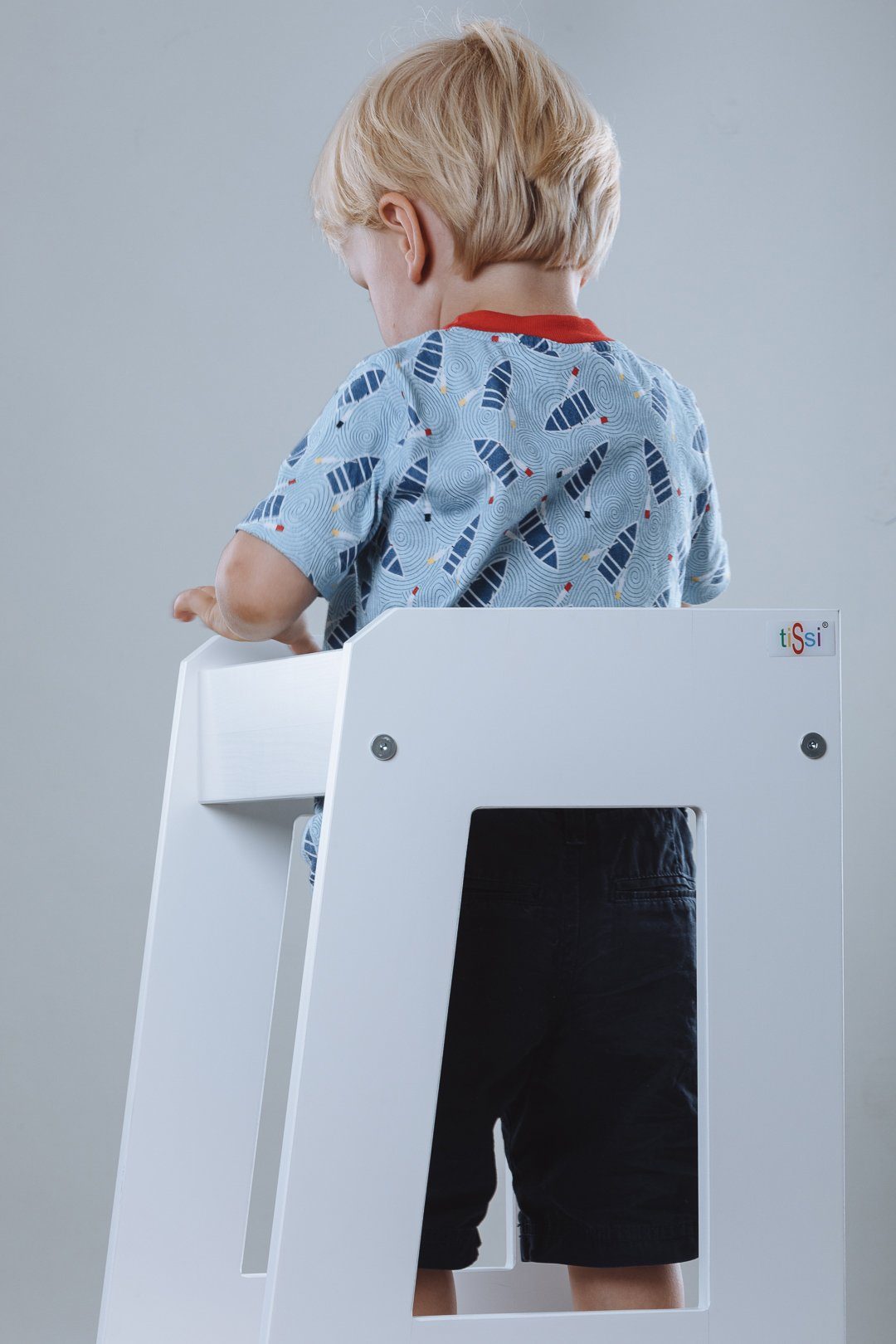 tiSsi® Stehhilfe Lernturm Felix, weiß, Made in Europe