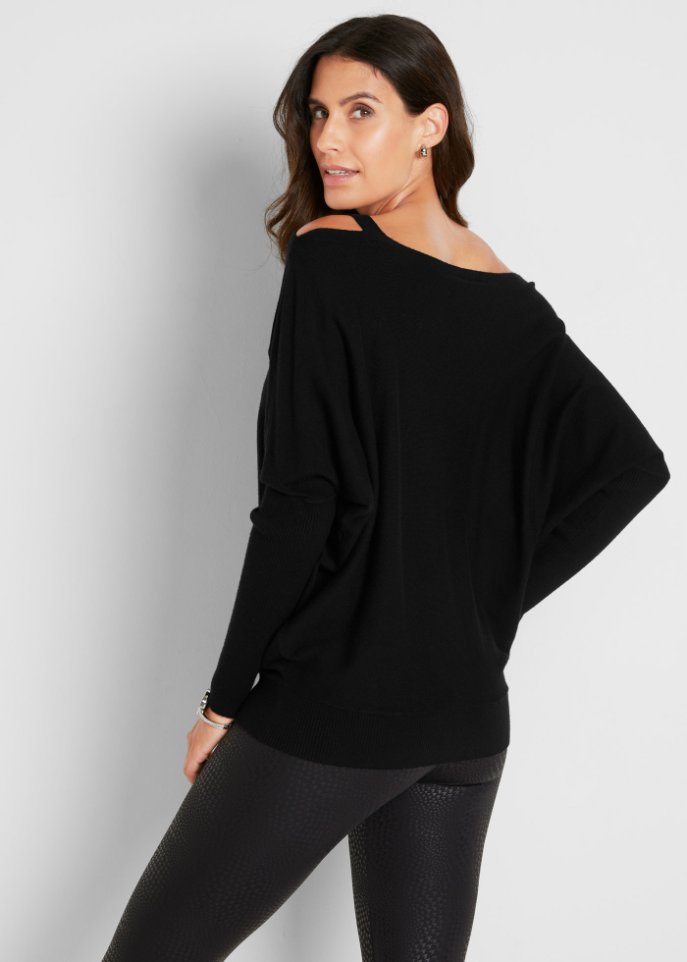 Pullover mit Perlendetail