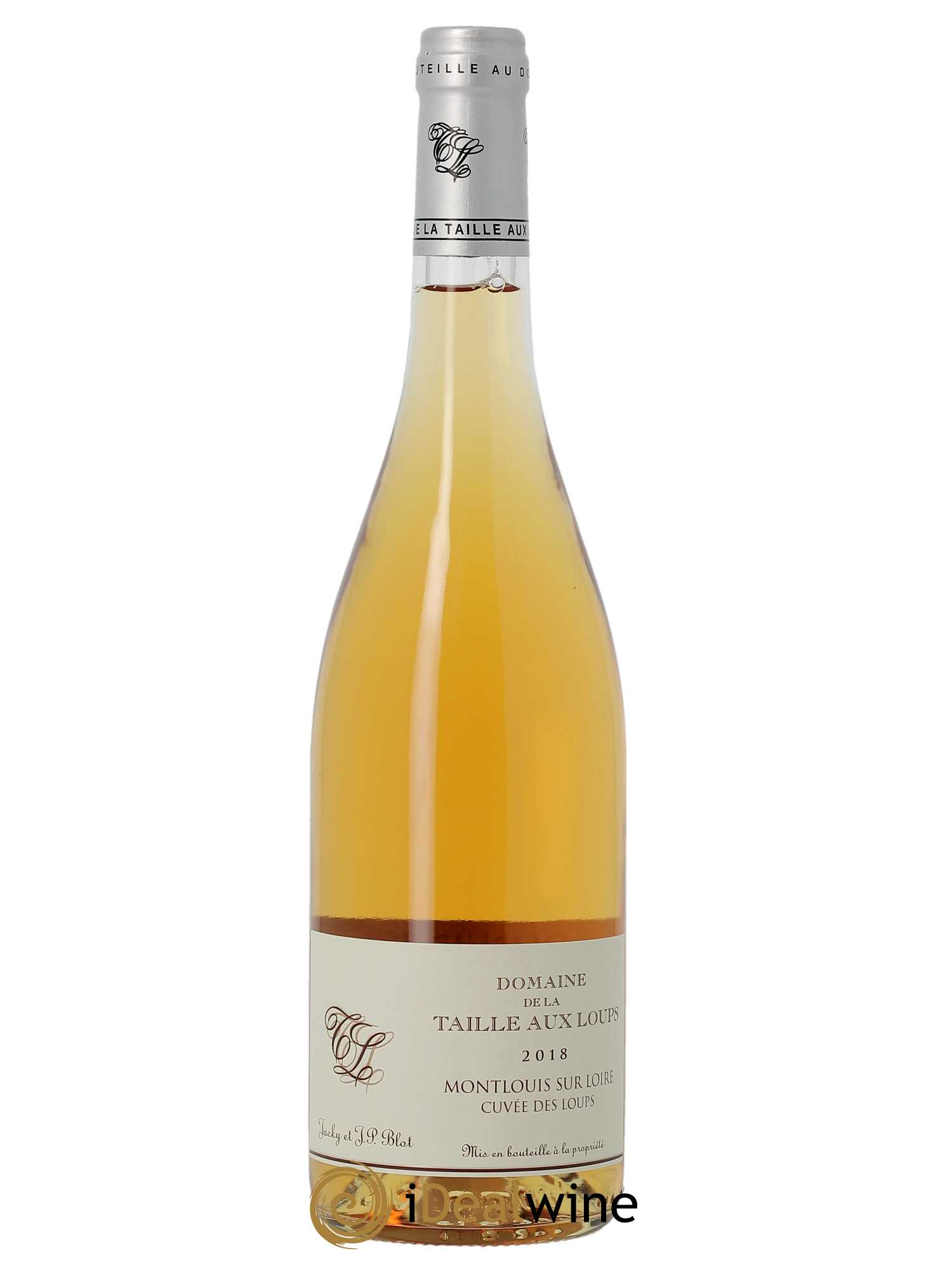 Montlouis-sur-Loire Cuvée des Loups La Taille aux Loups - Jacky Blot  2018 - Lot de 1 Bouteille