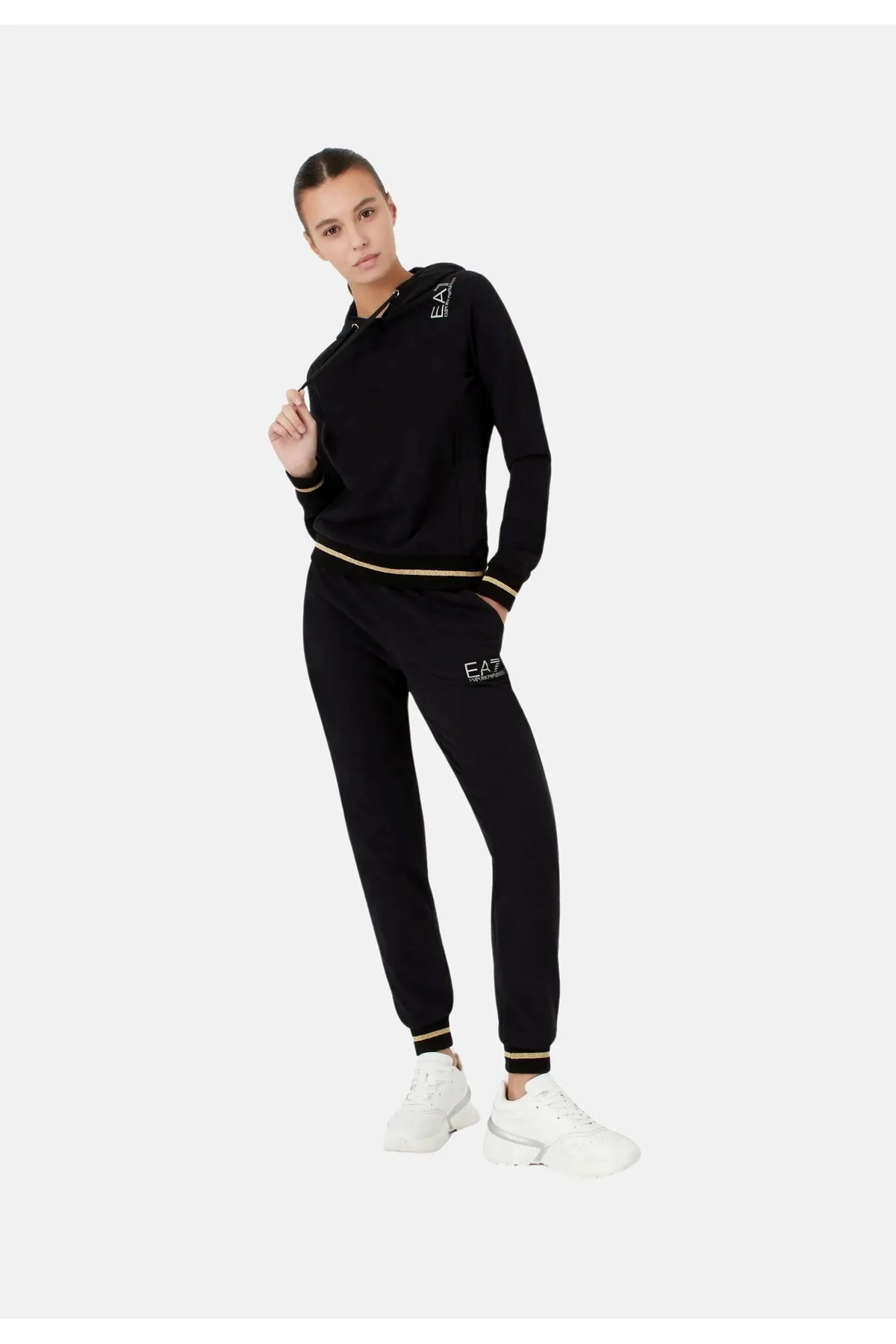 EA7  Trainingsanzug - Schwarz - Regular Fit