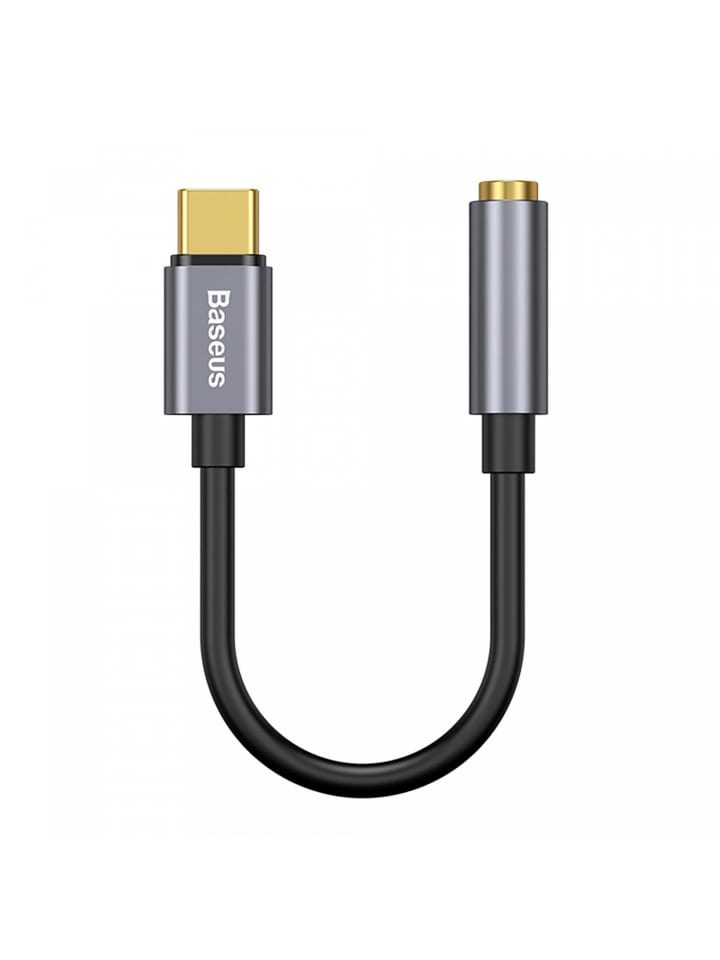 Baseus Baseus L54-Adapter für USB-C-Kopfhörer/Miniklinke in Grau günstig kaufen onesize