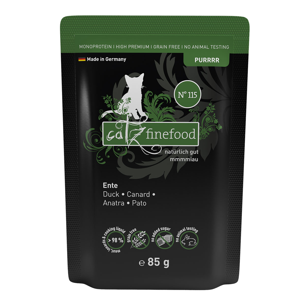 catz finefood Purrrr No. 115 Ente günstig kaufen bei ZooRoyal