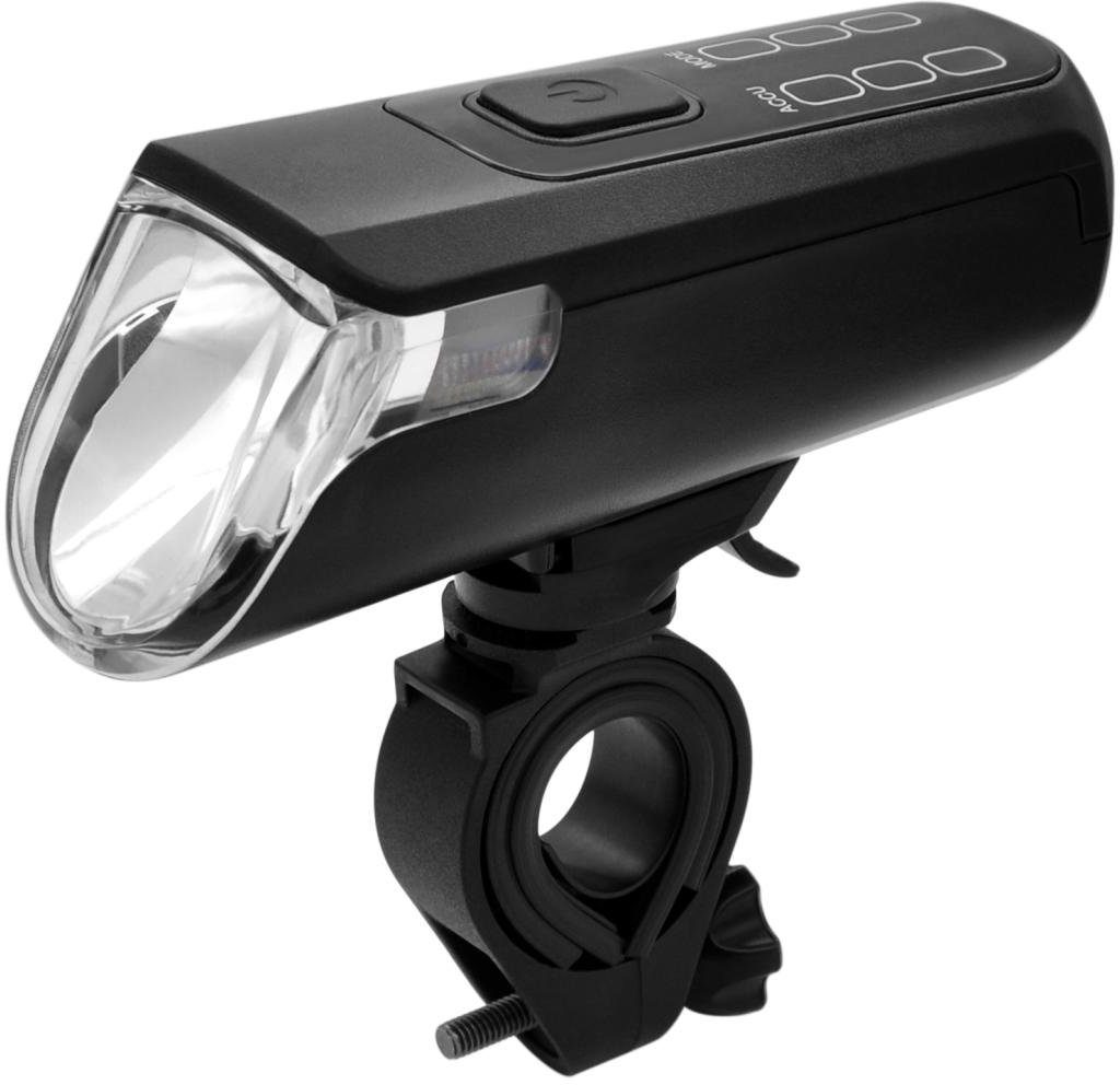 FISCHER Fahrrad Fahrradbeleuchtung Akku-USB-LED Bel.-Set Bodenbel. 60 Lux