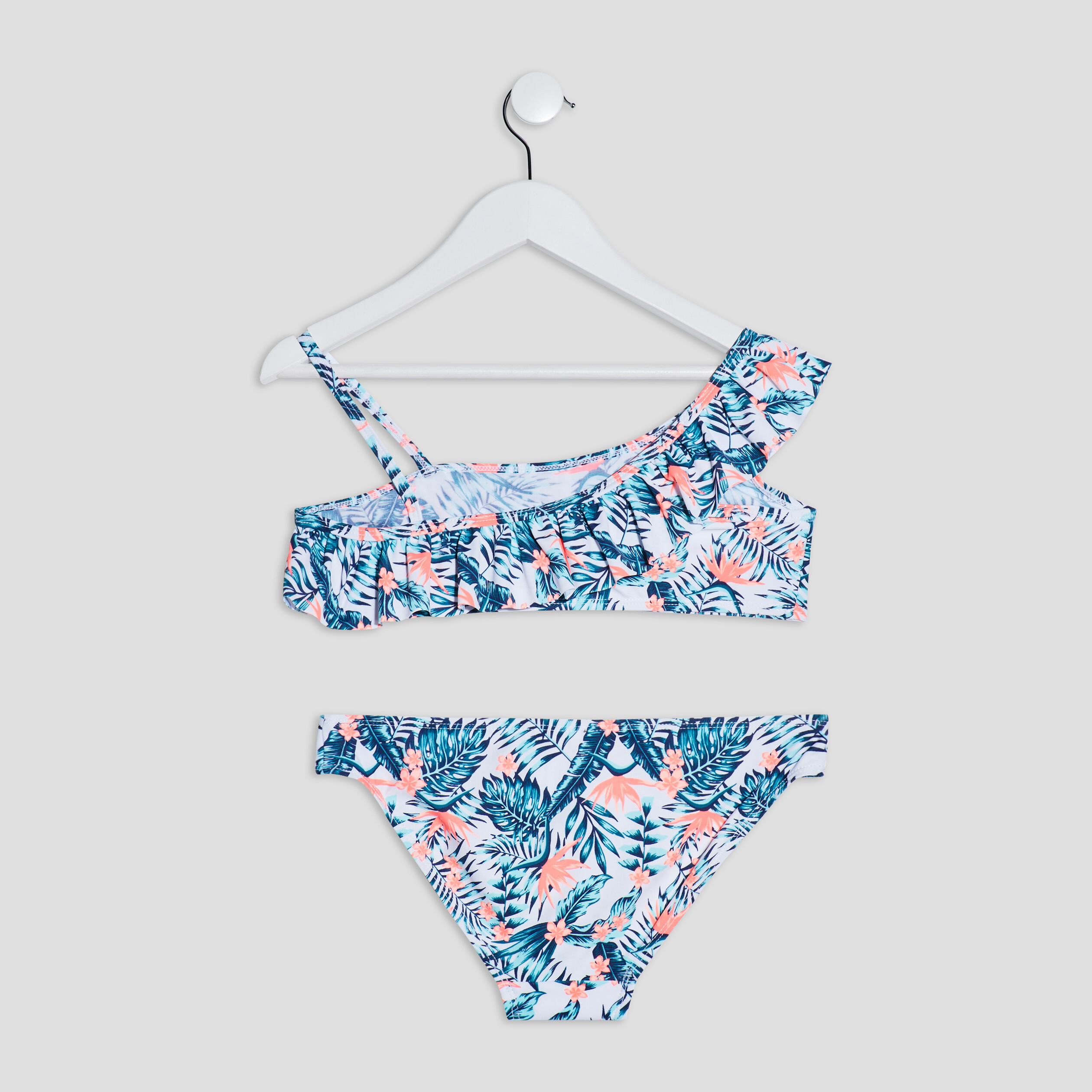 Maillot de bain 2 pièces multicolore fille | La Halle