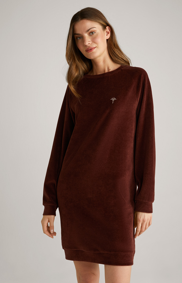 Loungewear Long-Sweater in Coffee