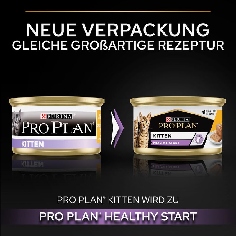 PURINA PRO PLAN Kitten Healthy Start 24 x 85 g