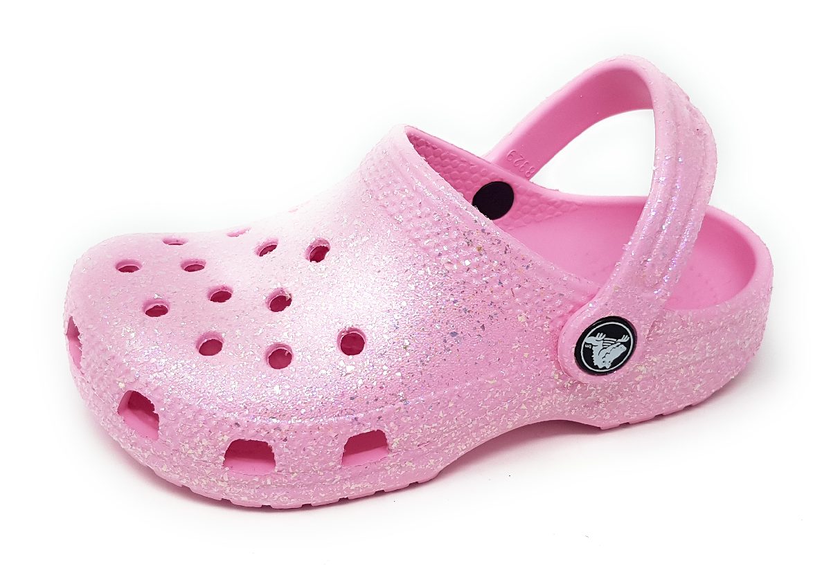 Crocs classic glitter kids 206993 Rosa 650 flamingo/pink