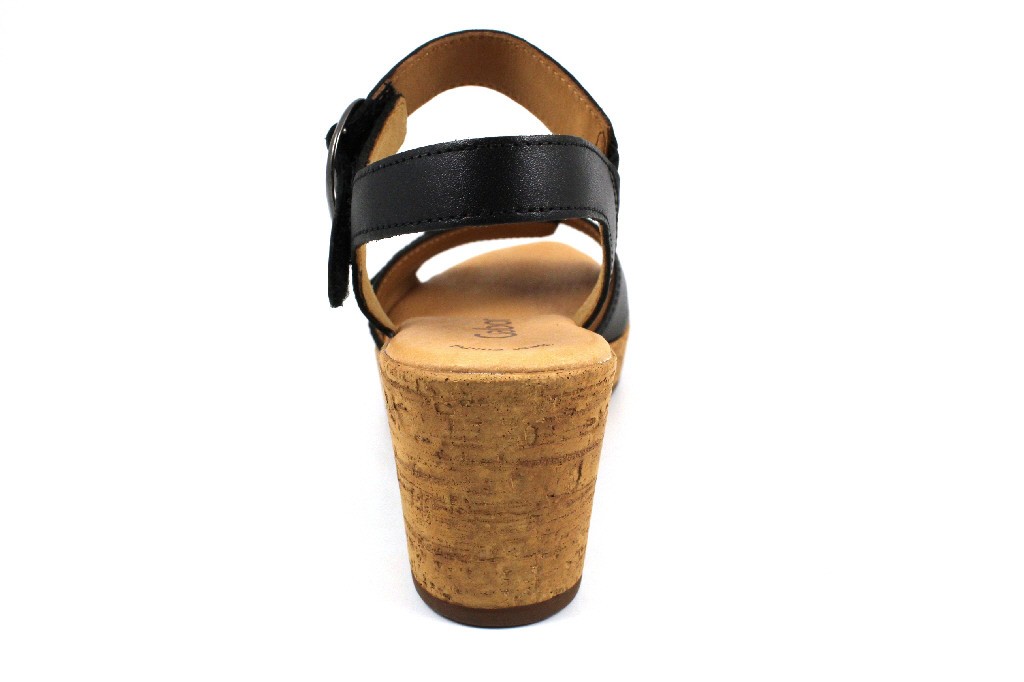 GABOR Klassische Sandalen schwarz