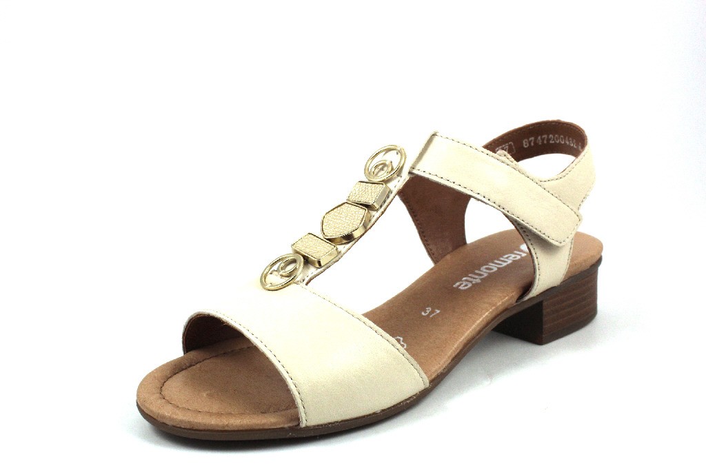 REMONTE Klassische Sandalen weiss