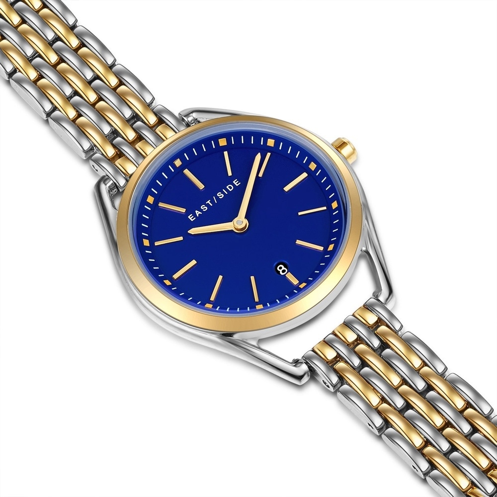 EASTSIDE Montre à quartz Edison en Argent/or jaune Acier inoxydable en Argent/or jaune Montre