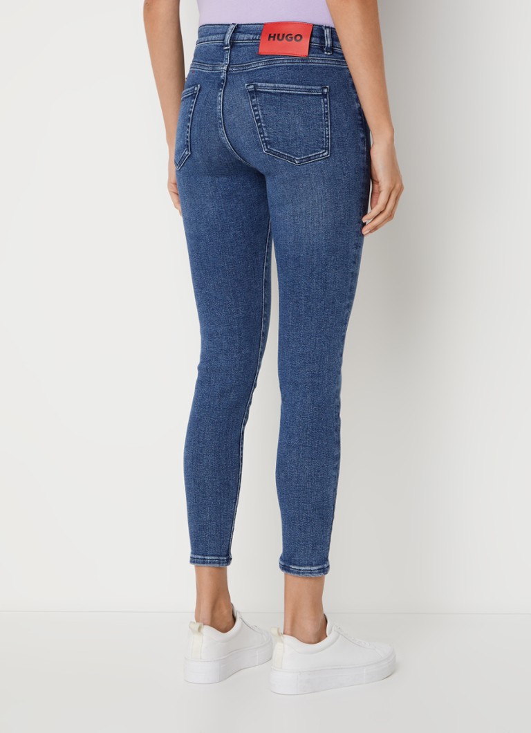 Blugi HUGO BOSS 932 Stretch Slim Fit cu talie medie
