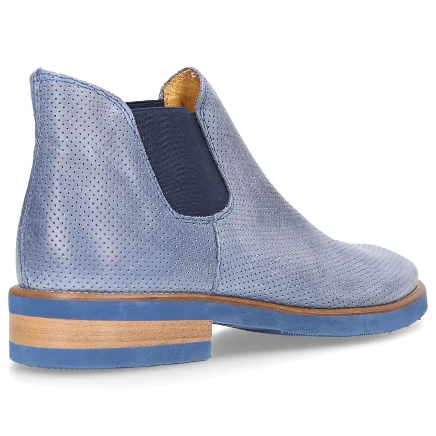 Budapester - Chelsea Boots 5048 Kalbsleder - blau