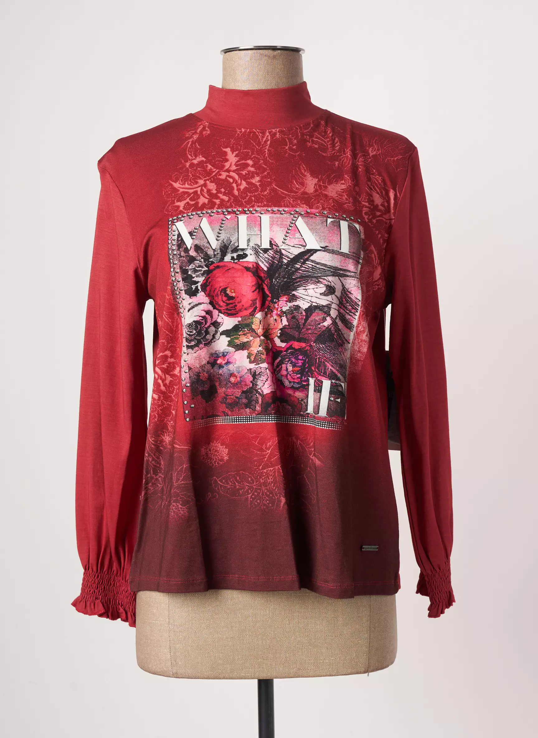 Agathe   Louise Tops Femme couleur rouge
