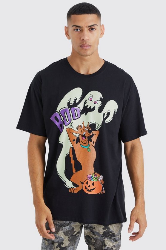 Oversize T-Shirt mit lizenziertem Scooby Doo Print