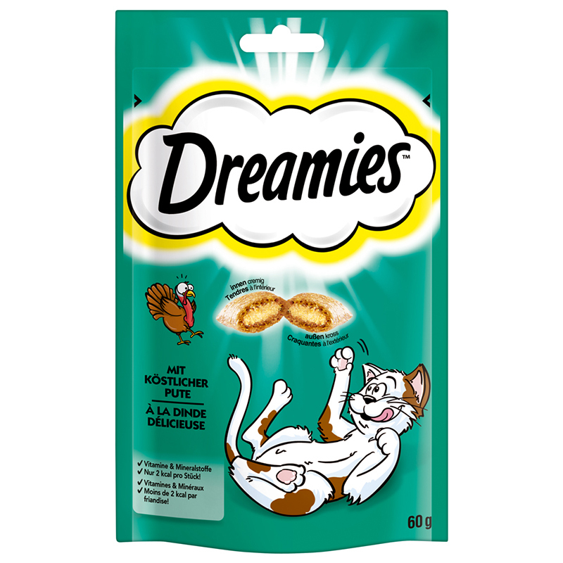 Dreamies Snacks Dreamies 6x60g Pute