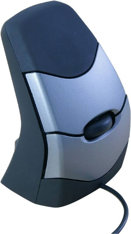 BakkerElkhuizen Maus DXT Precision Mouse Schwarz, Silber