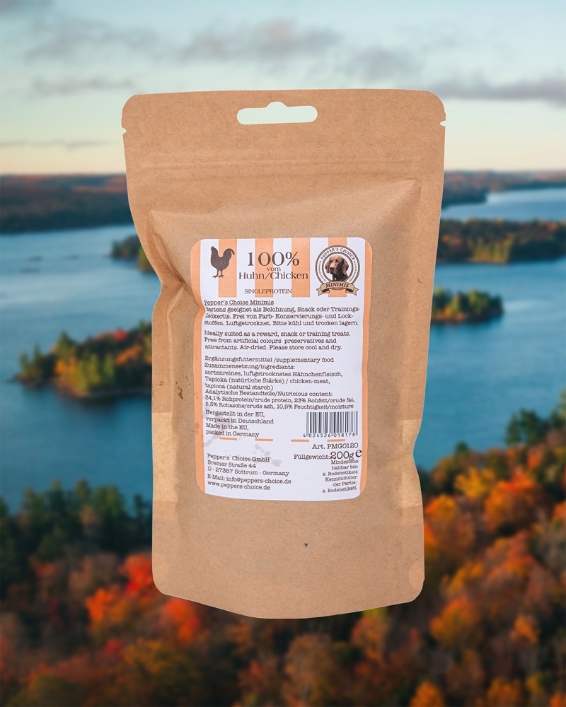 PEPPER'S CHOICE Snacks PEPPER'S CHOICE Minimis 200g Huhn