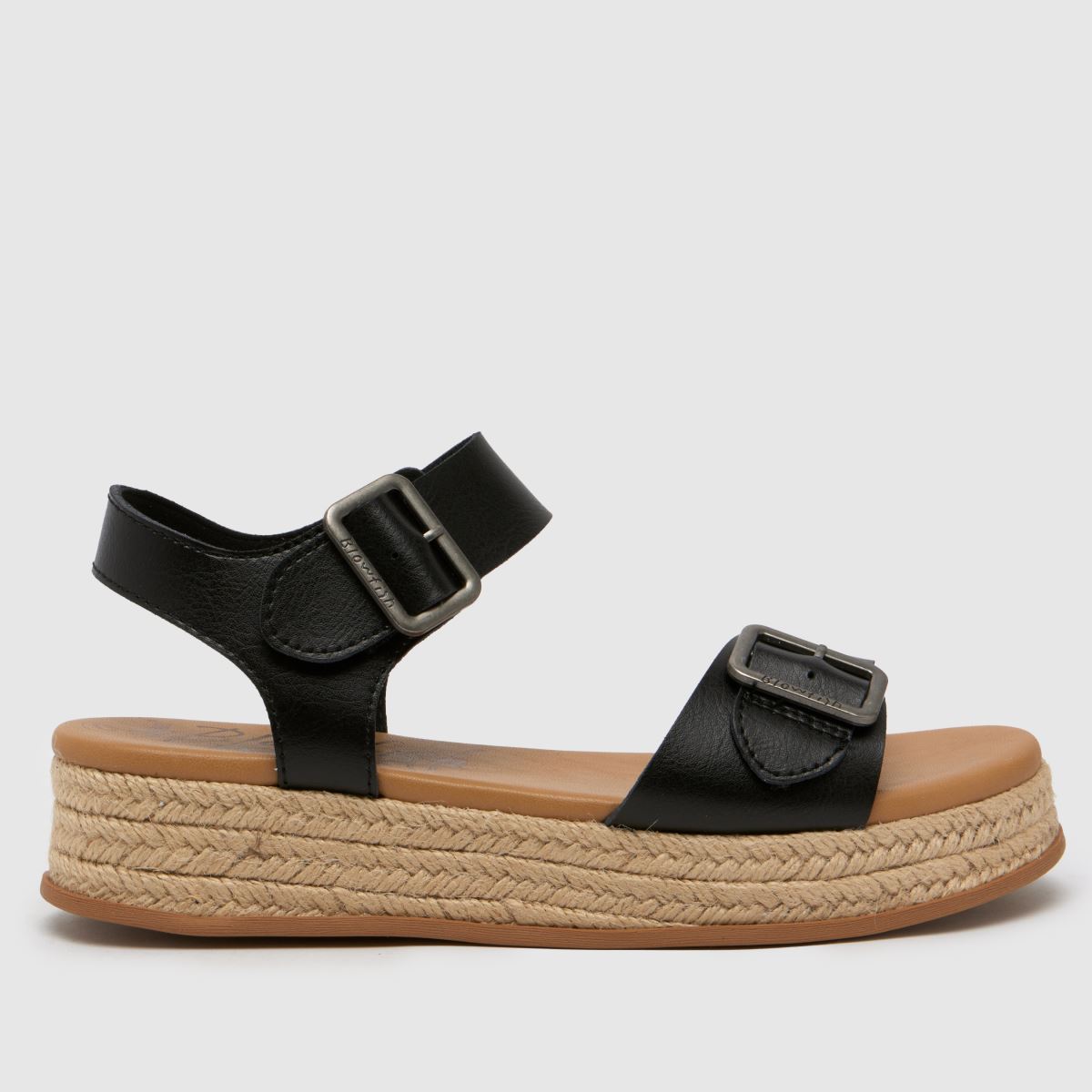 Blowfish Malibu – Svarta sandaler med rep