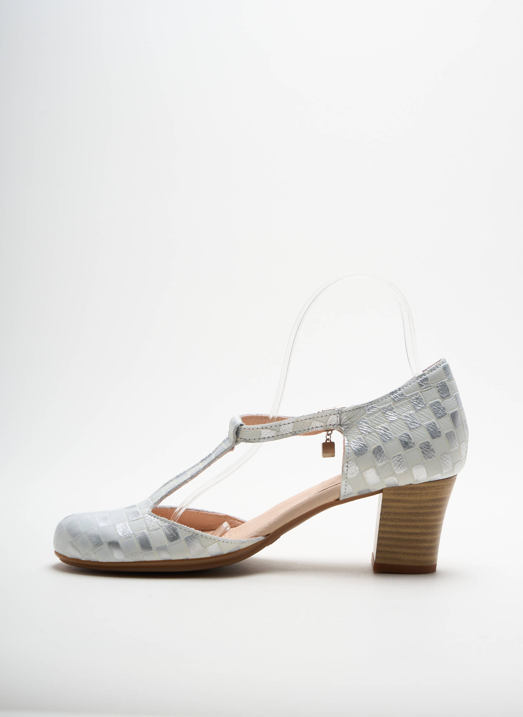 Jose Saenz Sandales Nu Pieds Femme couleur gris