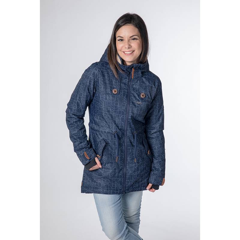 CNSRD CHARLOTTE COAT PRINT Parka Damen