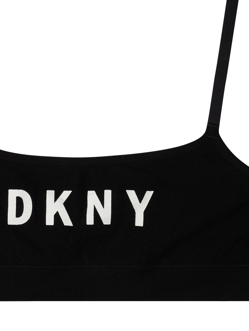 Bustier aus Lyocellmischung in schwarz