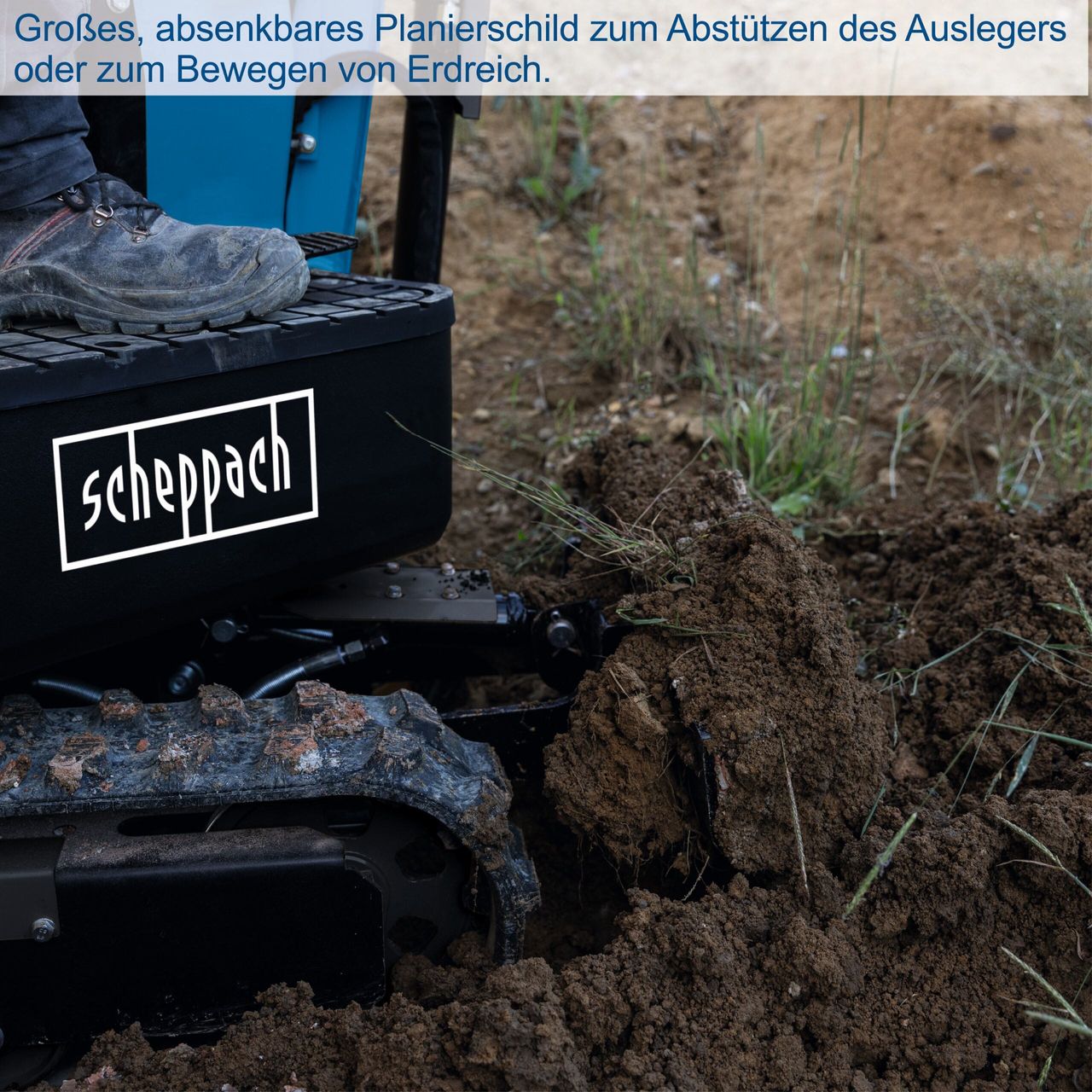 Scheppach Mini-Bagger EXC815
