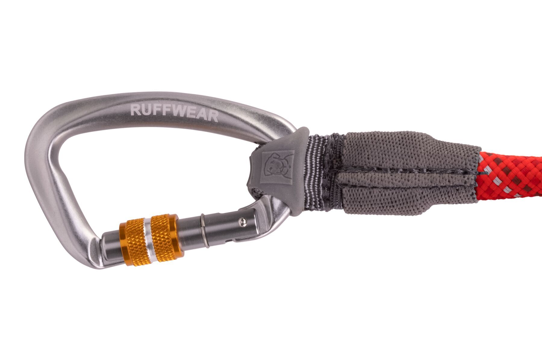 Ruffwear Hundeleinen Ruffwear Knot-a-Long™ Leine rot