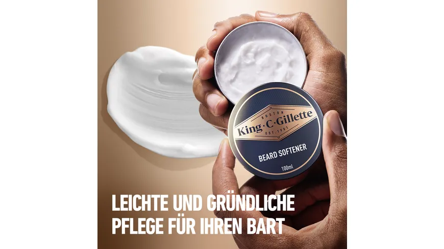 King C. Gillette Bartpflege Bartbalsam 100 ml