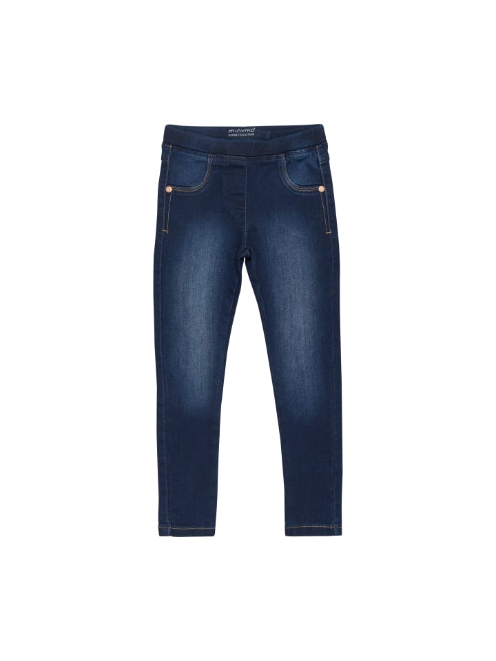 Minymo 5-Pocket-Jeans MIJegging girl stretch slim fit - 5621  Jeggings mit Eingrifftaschen in Blau günstig kaufen