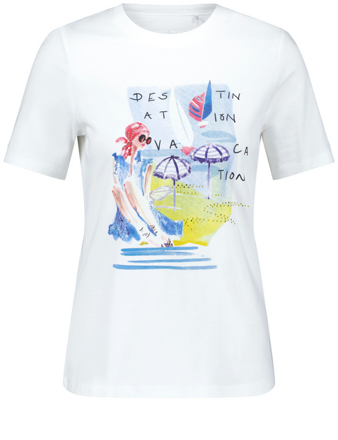 T-Shirt mit Frontprint