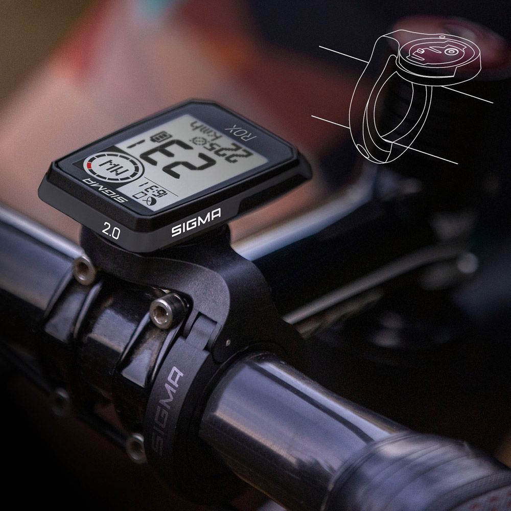 SIGMA ROX 2.0 Top Mount Set Navigationscomputer kaufen | Bike-Discount