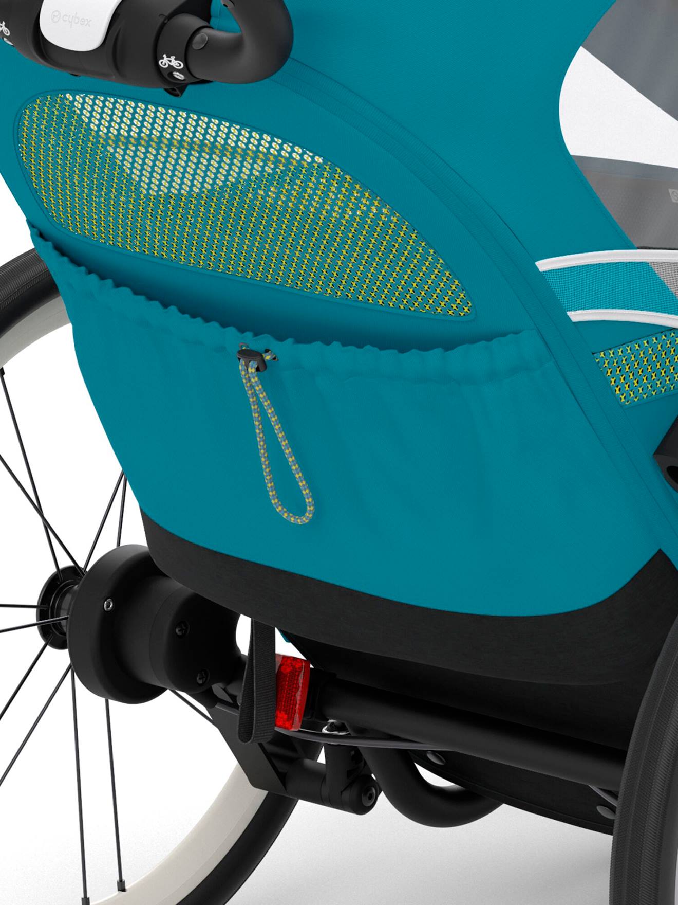 Poussette Zeno bike One Box CYBEX noir