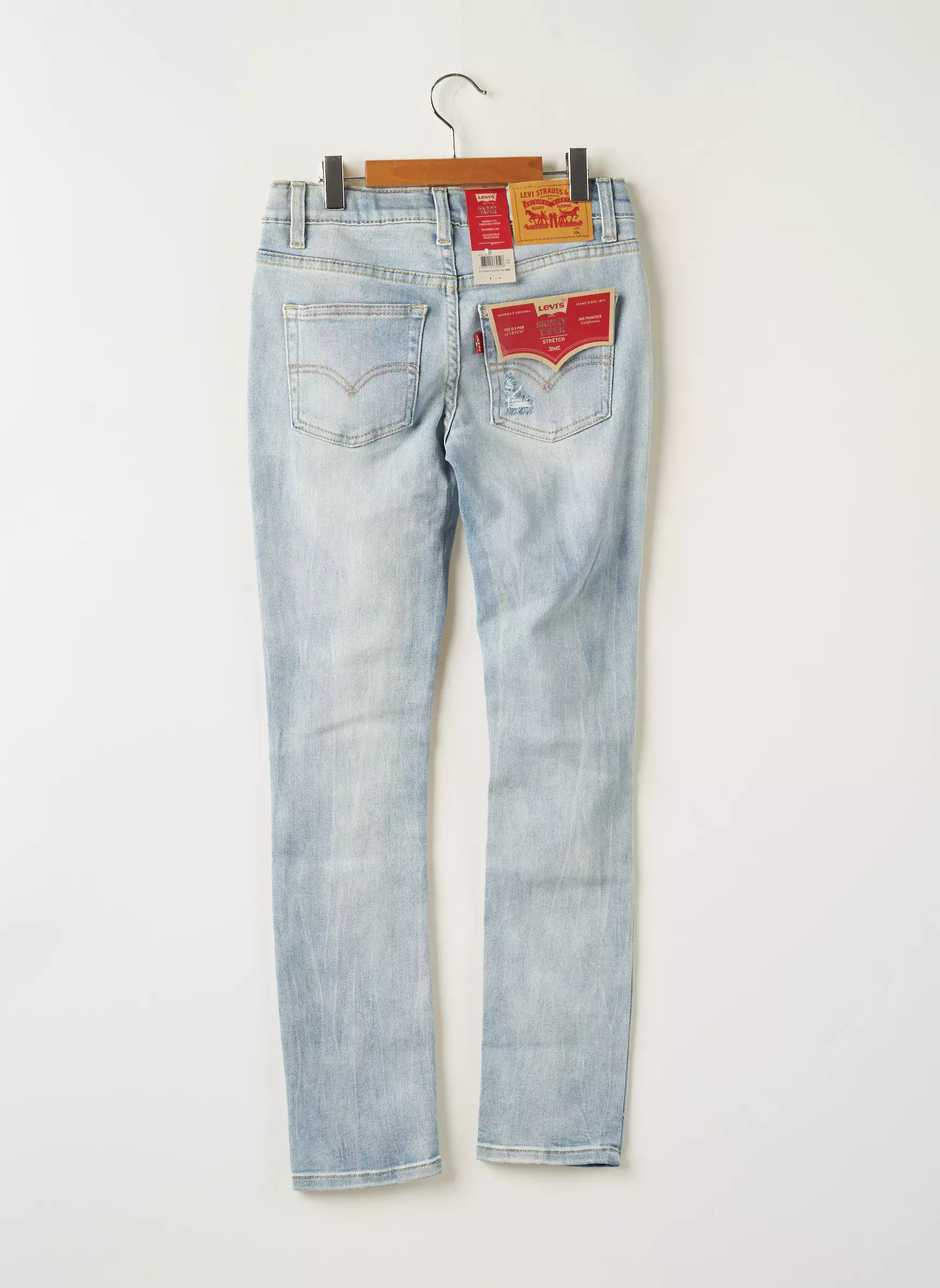Levis Jeans Coupe Slim Garcon couleur bleu