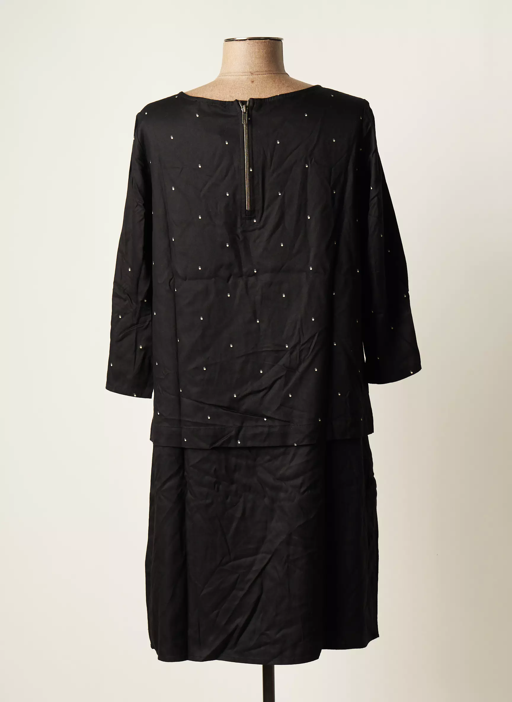 Cecil Robes Mi Longues Femme couleur noir