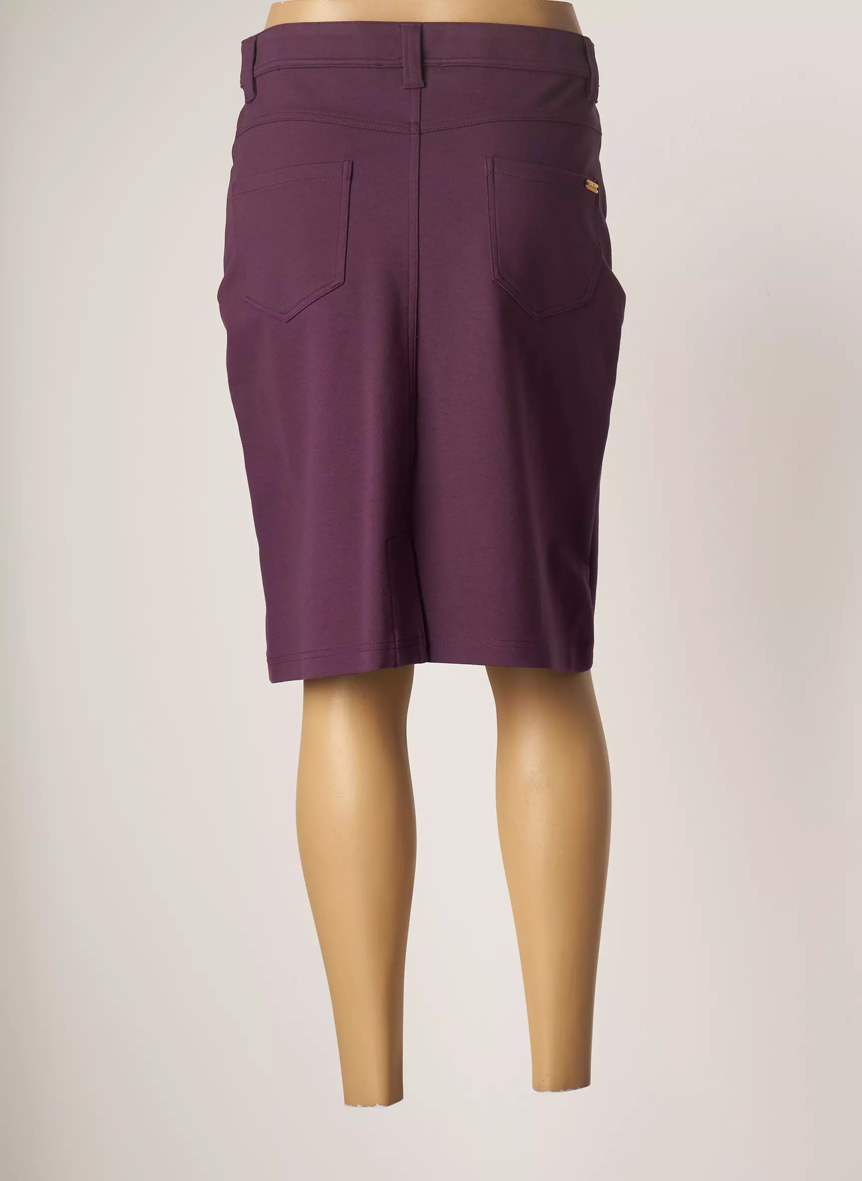 Griffon Jupes Mi Longues Femme couleur violet