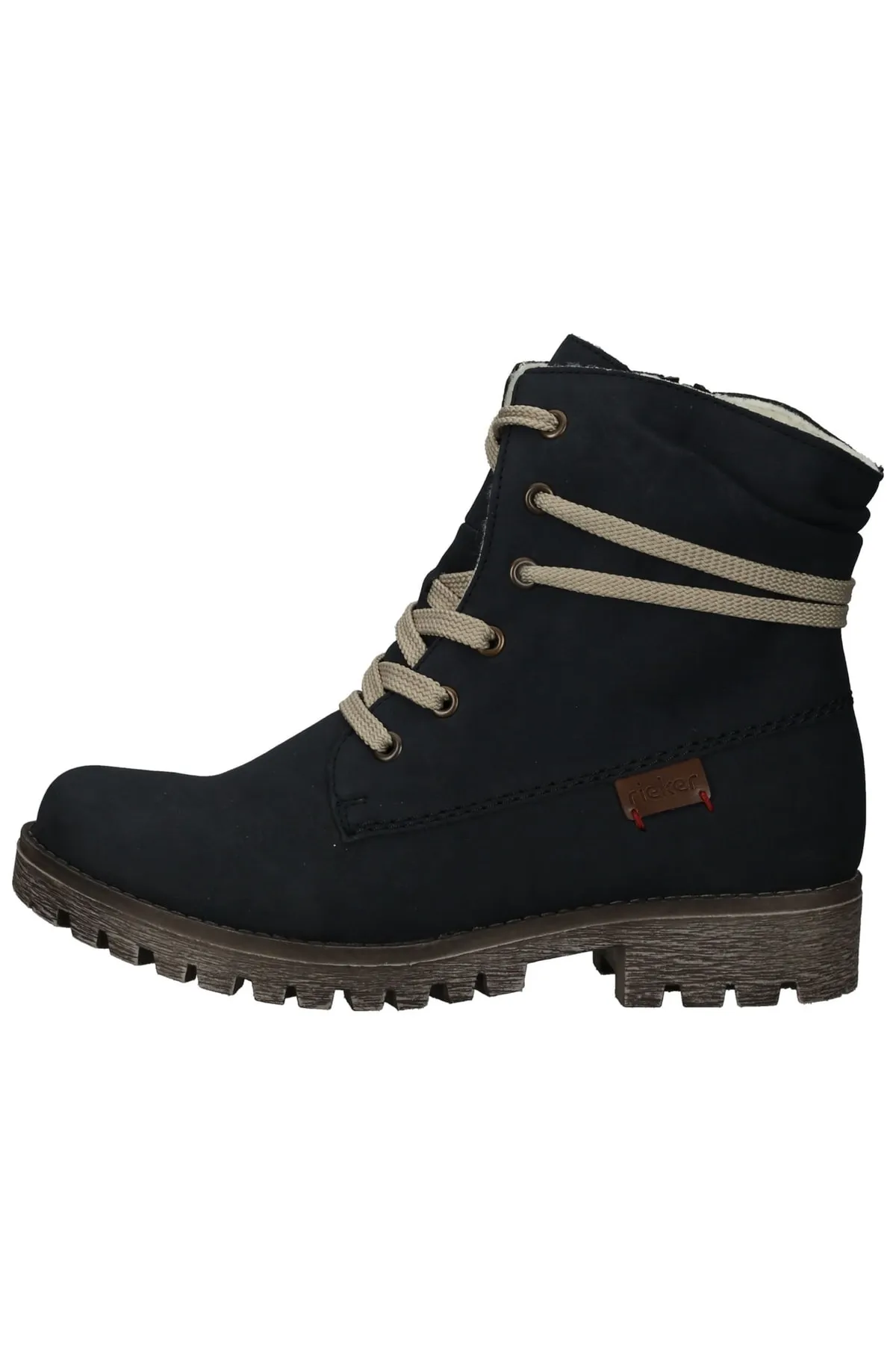 Rieker  Stiefelette - Blau - Blockabsatz
