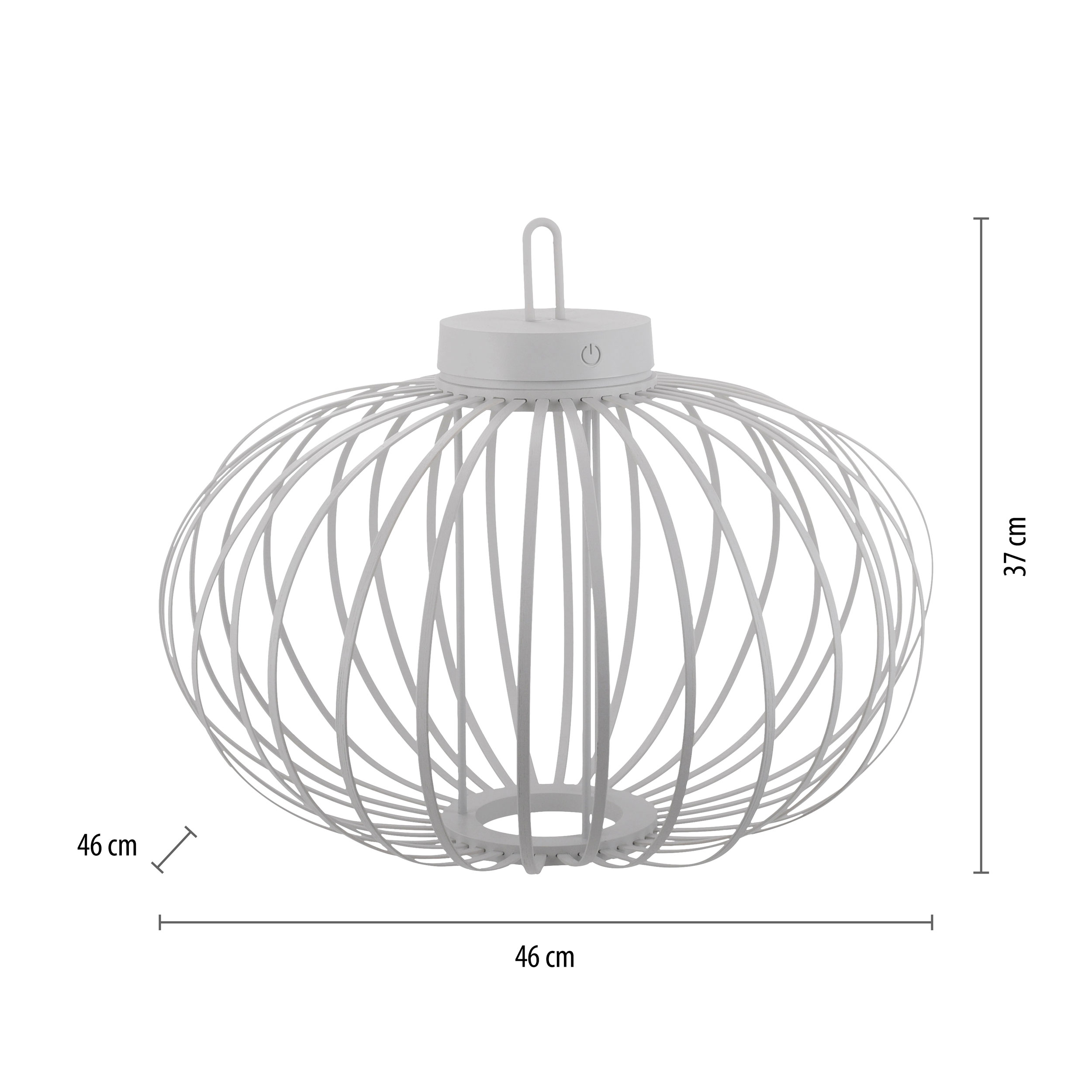 JUST LIGHT.LED-Akku-Tischleuchte 1flg