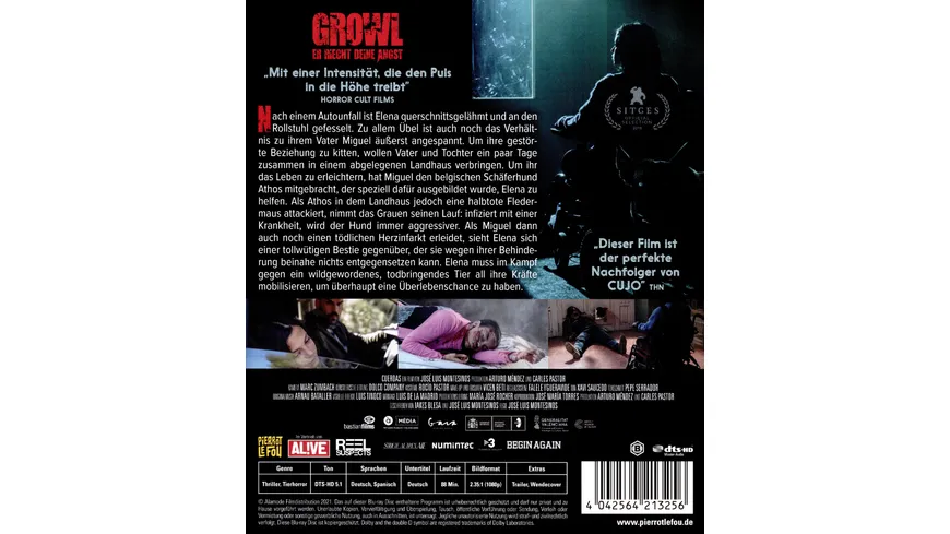 Growl - Er riecht deine Angst