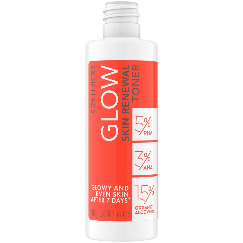 catrice Glow Skin Renewal Toner lotion tonique régénérante Sérum Visage