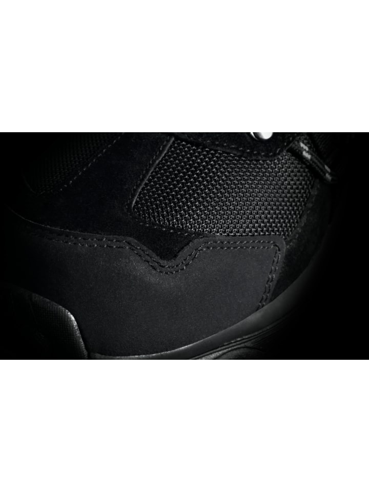 GUGGEN MOUNTAIN Wanderschuhe Uni in Schwarz günstig kaufen