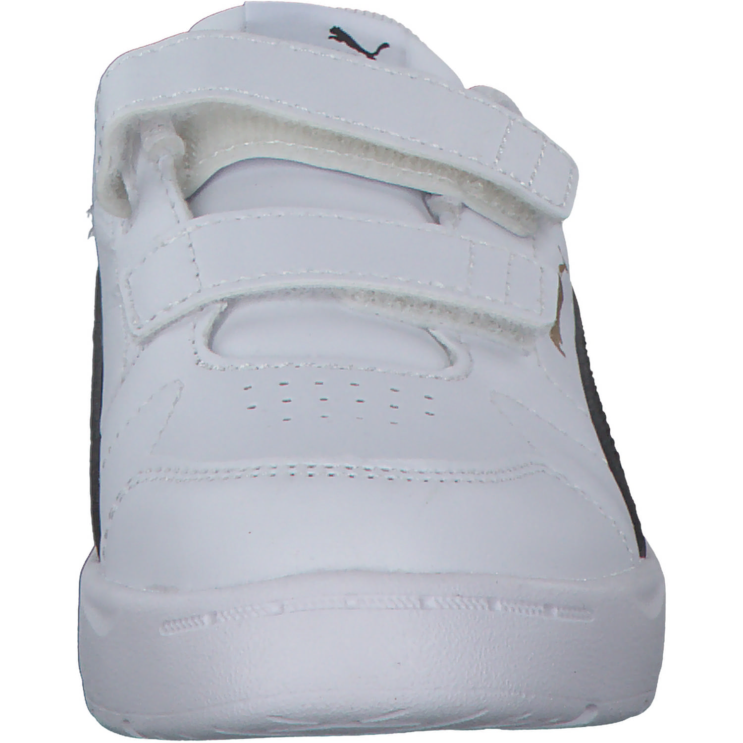 Puma Evolve Court V Inf 389146, Sneakers Low, Kinder, puma white/puma black/puma gol