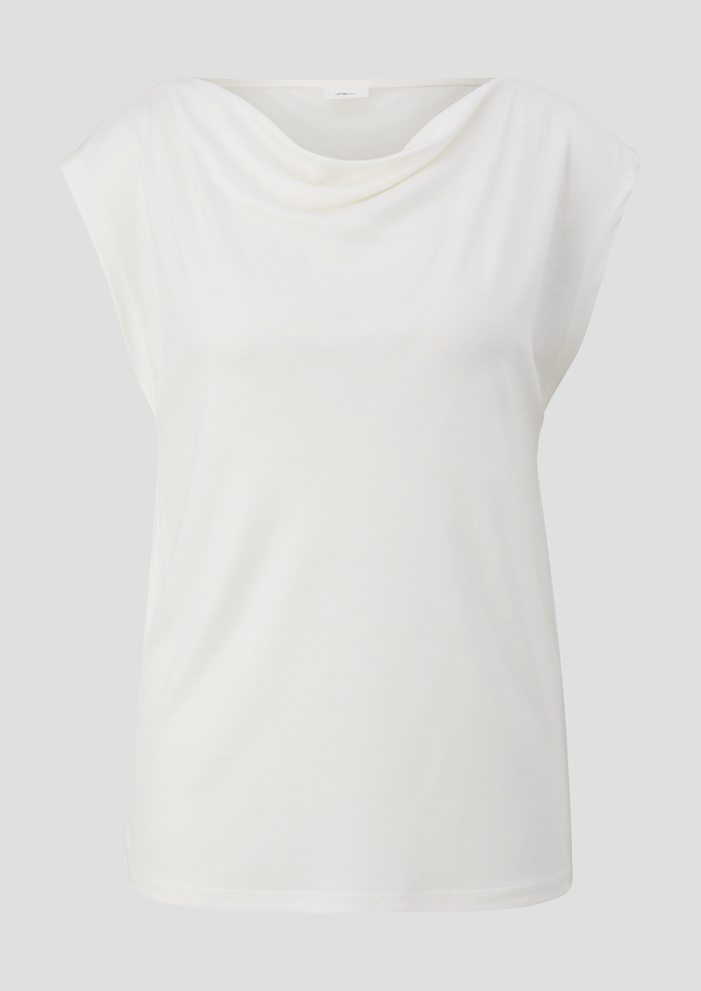 Top mit Wasserfall-Ausschnitt  2138434-0200
