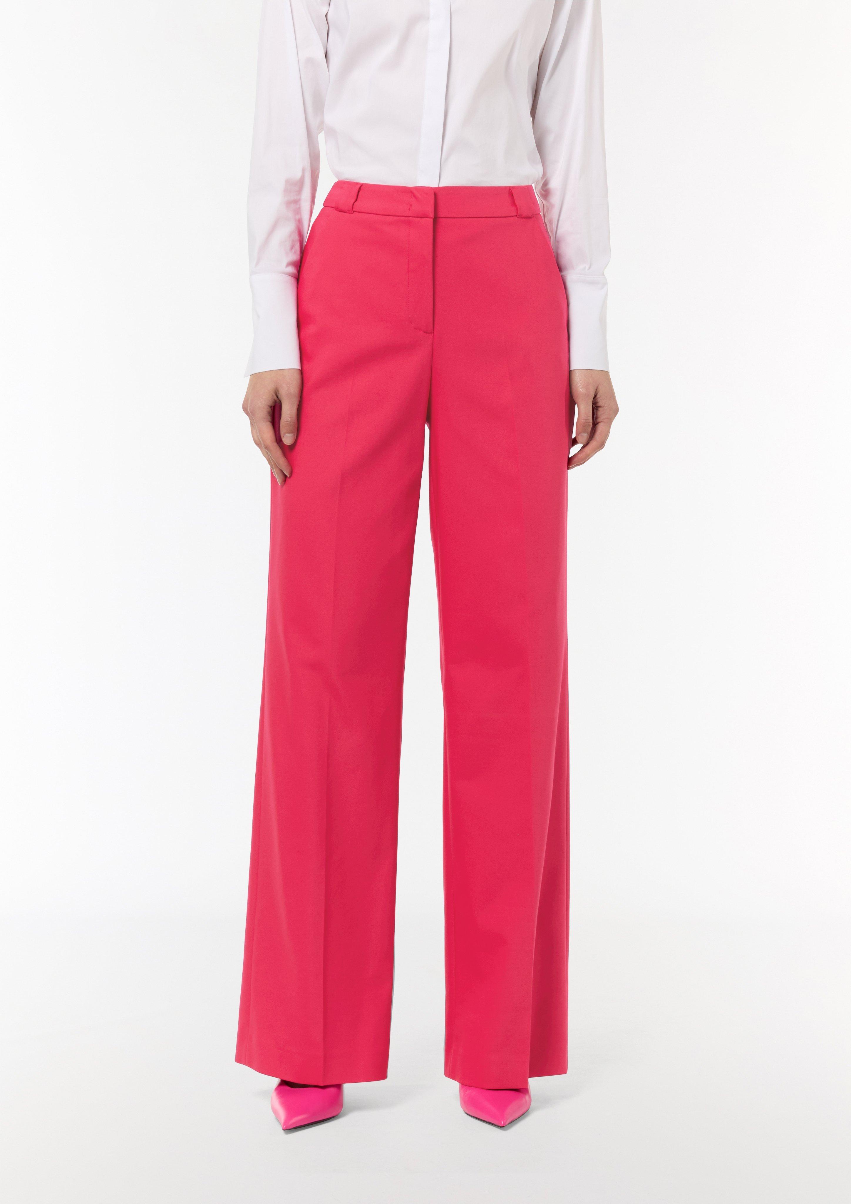 Regular: Hose aus Baumwollmix - pink