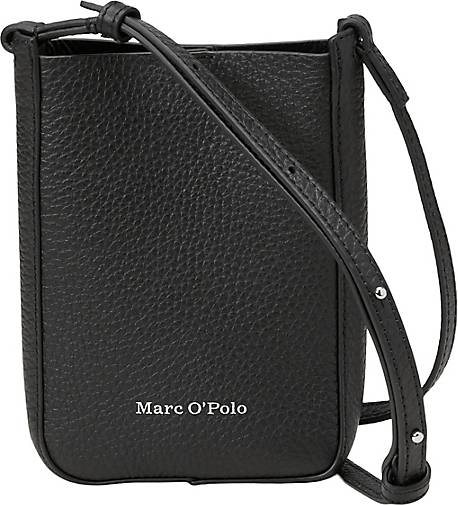 Marc O'Polo Smartphone-Tasche aus genarbtem Rindleder