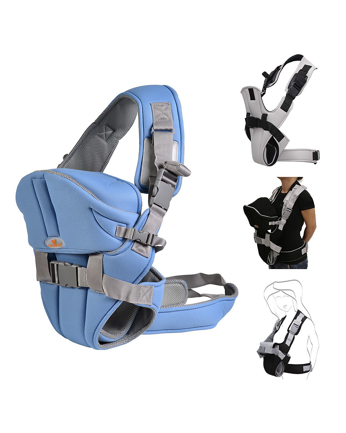 Babytrage Carry go 2 in 1 Babytragen