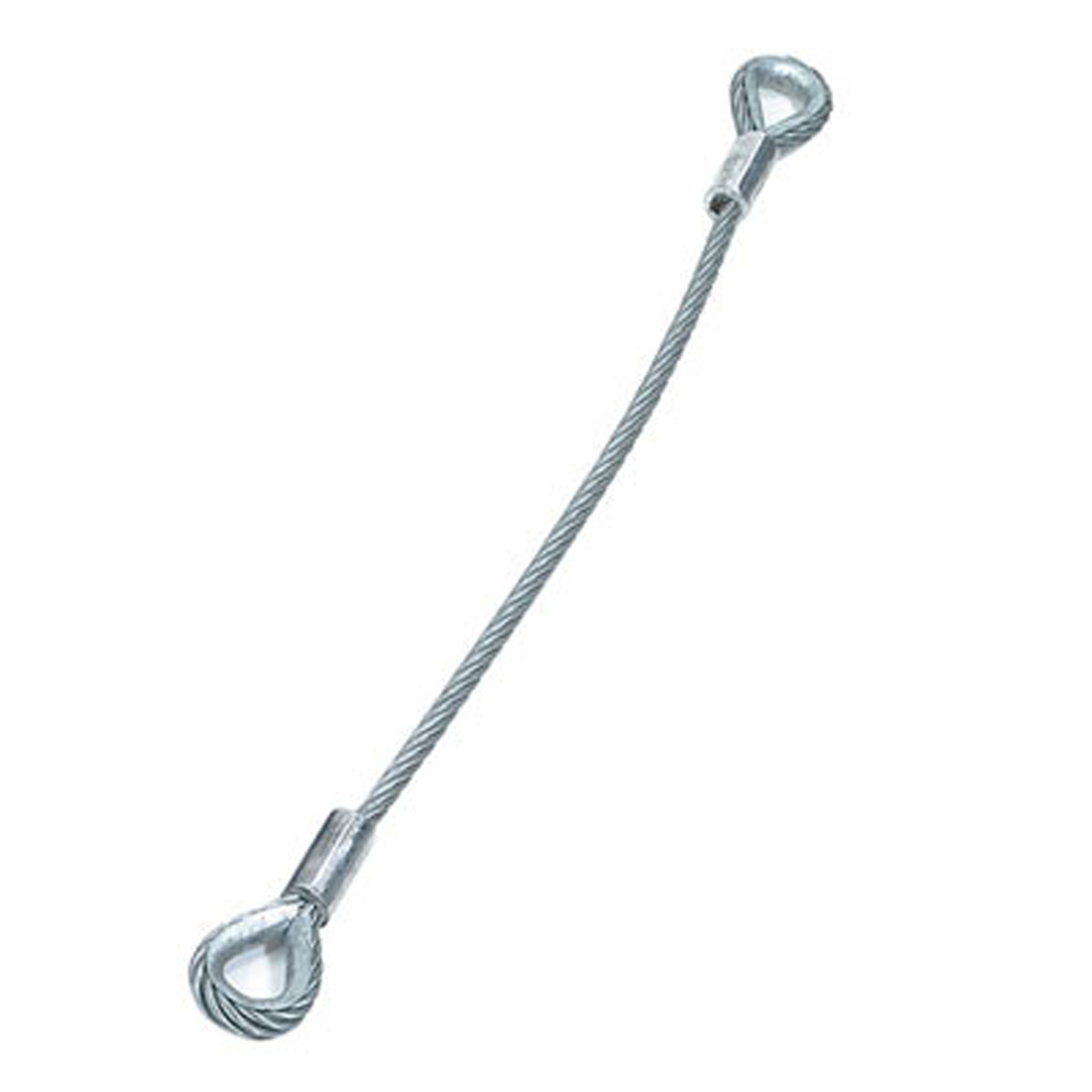 lightmaXX Gerüst, Safety Stahlseil 10mm x 2m DIN 56926
