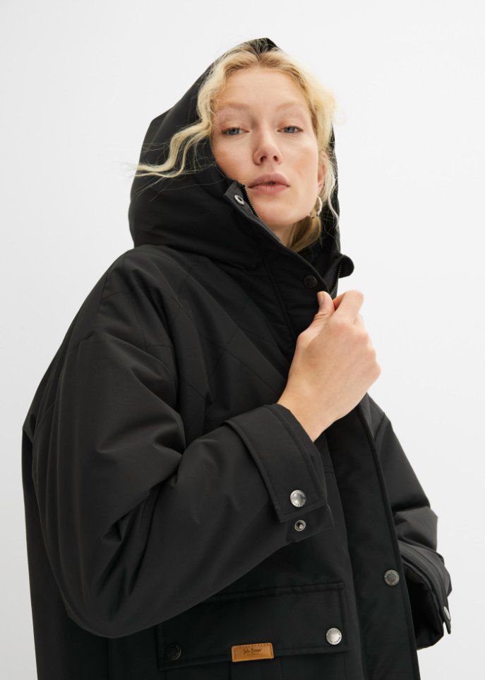 Winter-Parka, gefüttert, oversized