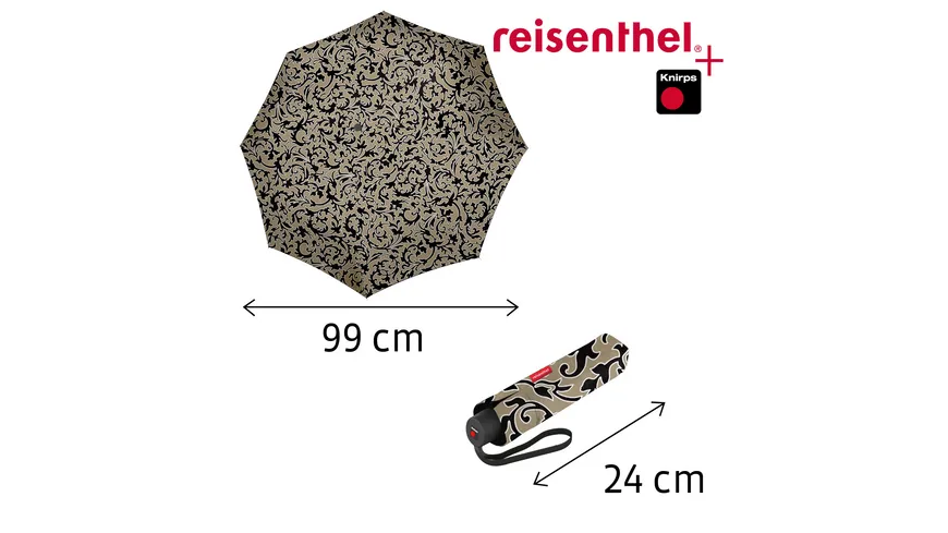 reisenthel umbrella pocket classic TWIST SILVER