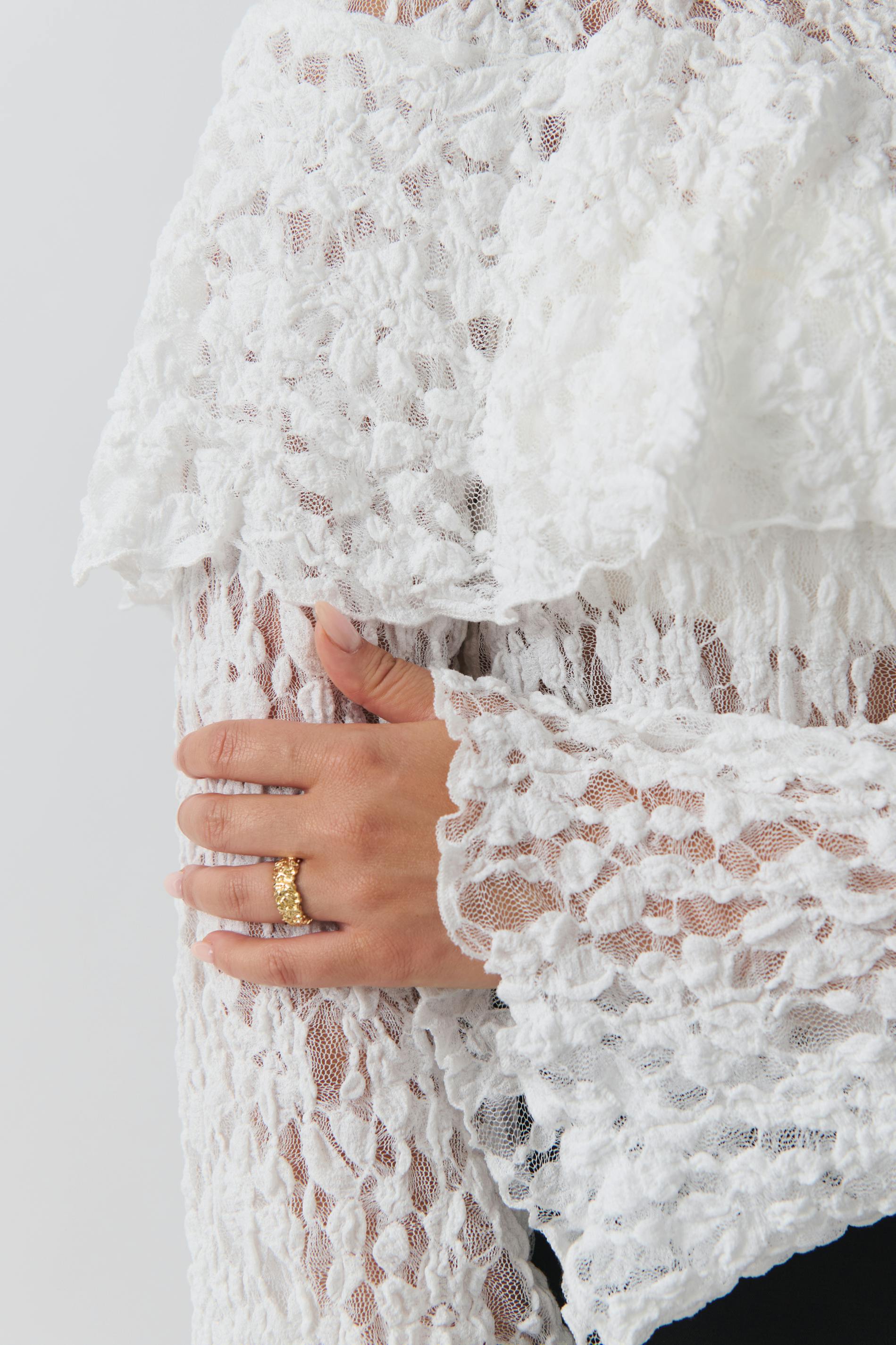 Boho lace top