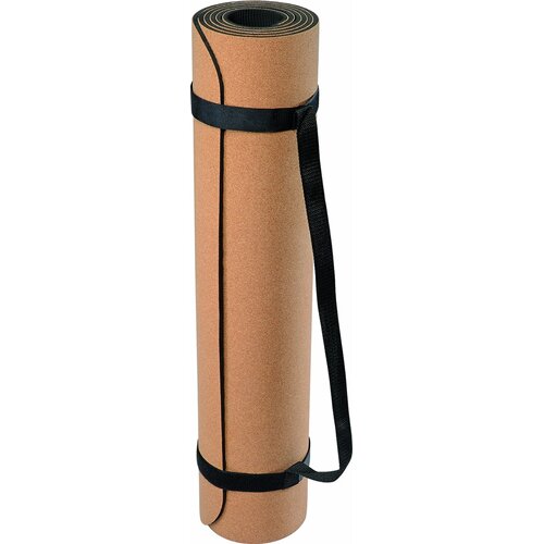 YOGA-MATTE (TPE) - KORK/GRAU